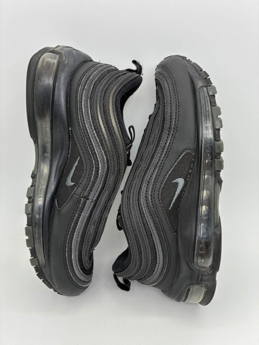 Nike Air Max 97 'Triple Black' Women's Sneakers Shoes  |  Size:  6 - Picture 7 of 15